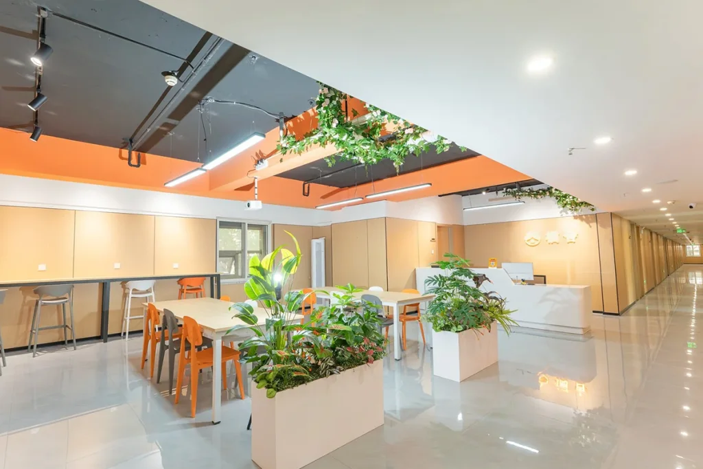 橘舍青年酒店超大公共区域